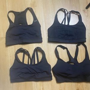 Four Lululemon Bras (4 Different Styles)